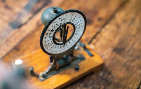 Pre-morse code telegraph receiver